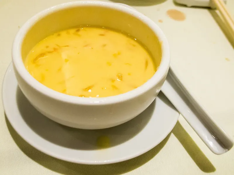 Mango pomelo sago at Lei Garden in Hong Kong